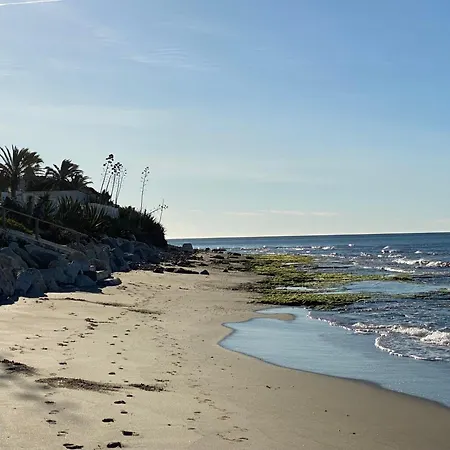 Havsutsikt - Penthouse 200 M Fran Stranden - Elviria Apartament