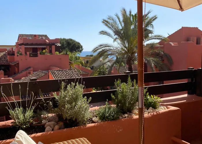 Havsutsikt - Penthouse 200 M Fran Stranden - Elviria