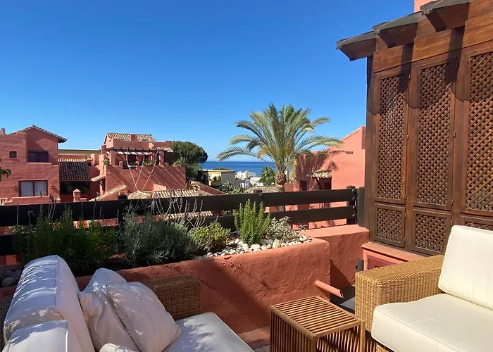 Havsutsikt - Penthouse 200 M Fran Stranden - Elviria * 마르베야