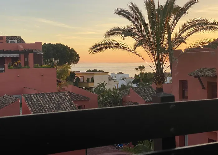 Havsutsikt - Penthouse 200 M Fran Stranden - Elviria Apartment